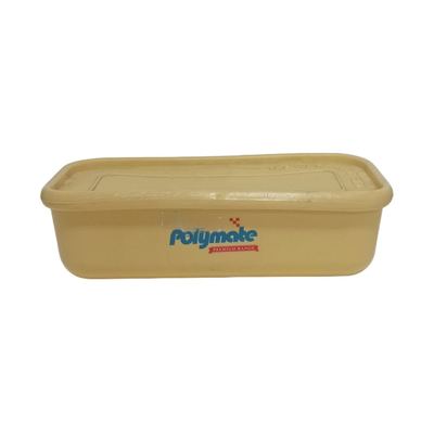 Rectangular Plastic Freezer Container With Lid