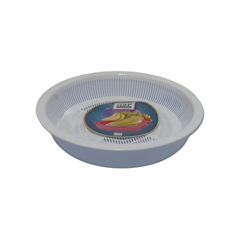 Double plastic rice washing strainer bowl