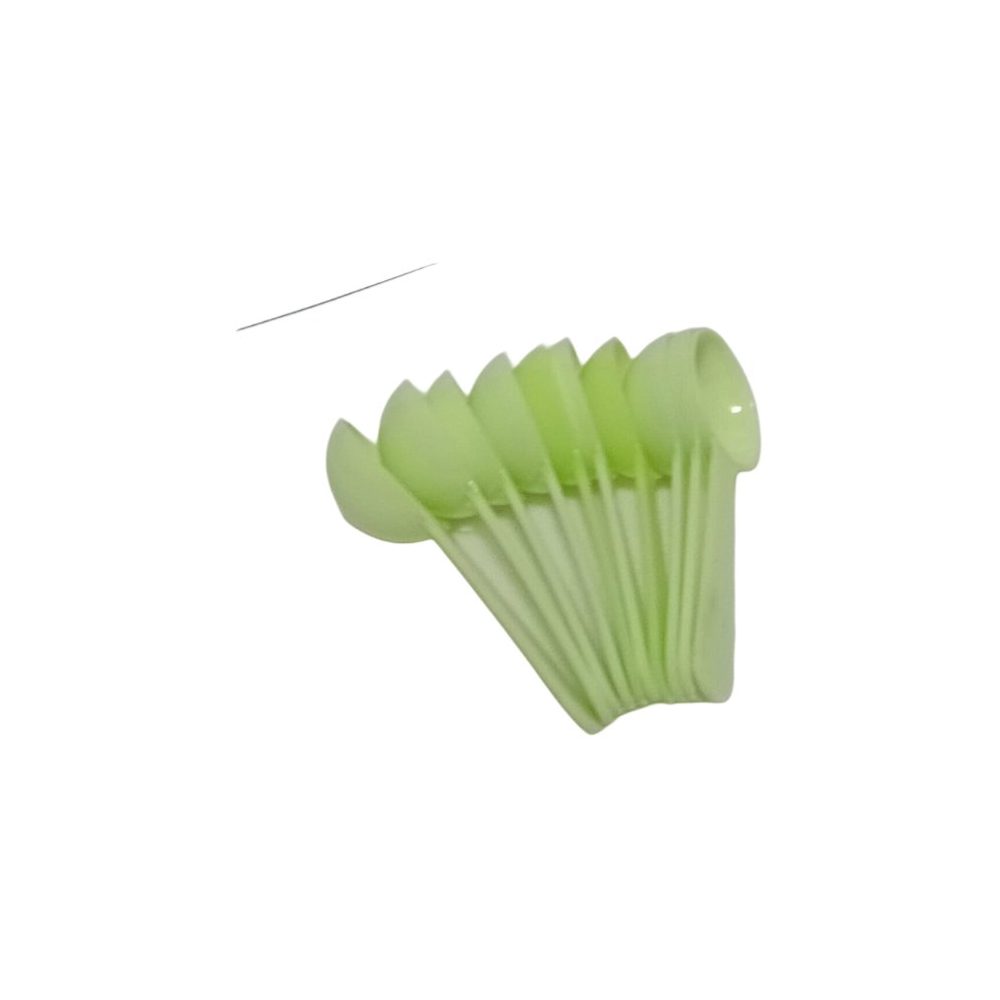 Small plastic spoons, 10-piece pack