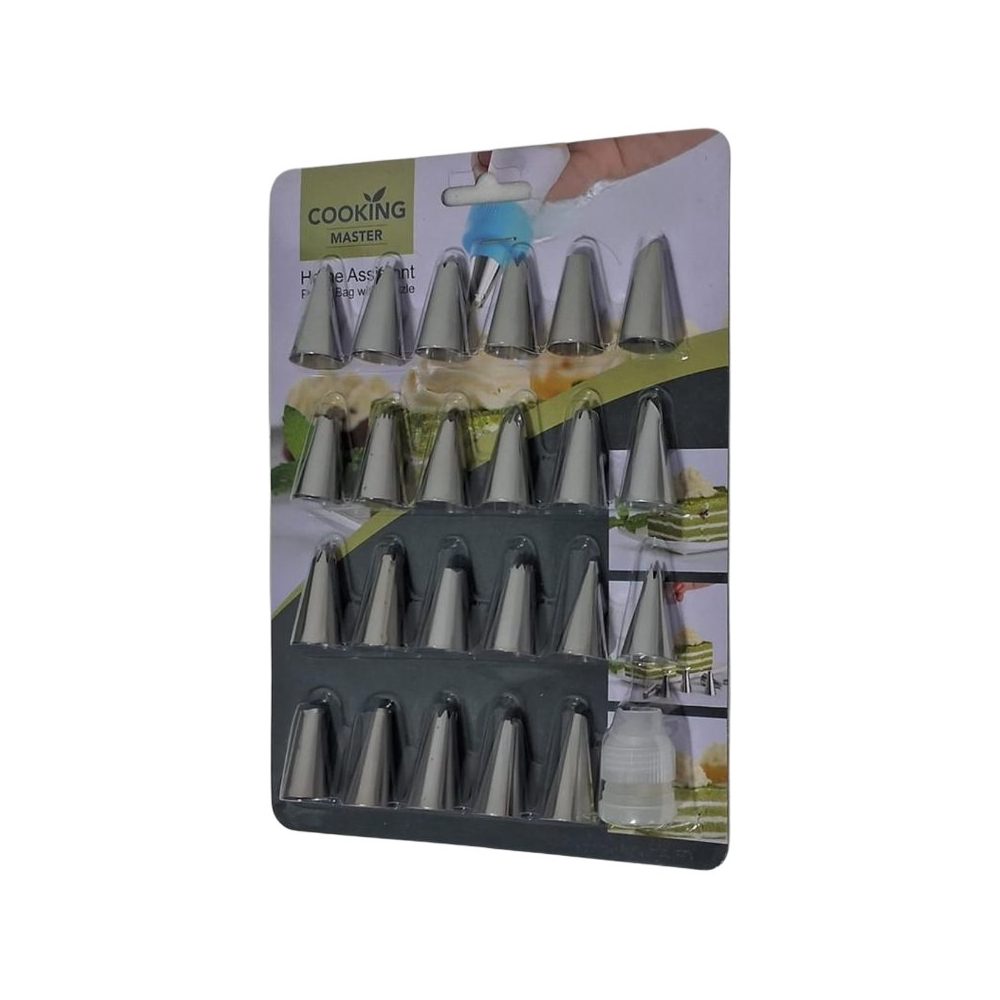 24-piece icing nozzle set