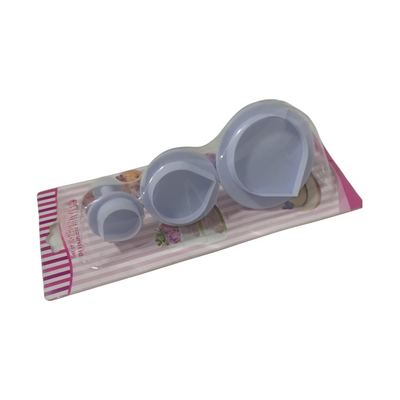 Rose Petal Plunger Cutter Set (3 Pieces)