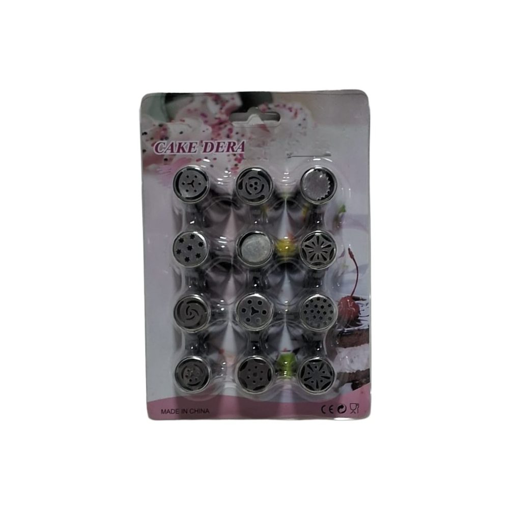 12-Piece Russian Piping Nozzle Set