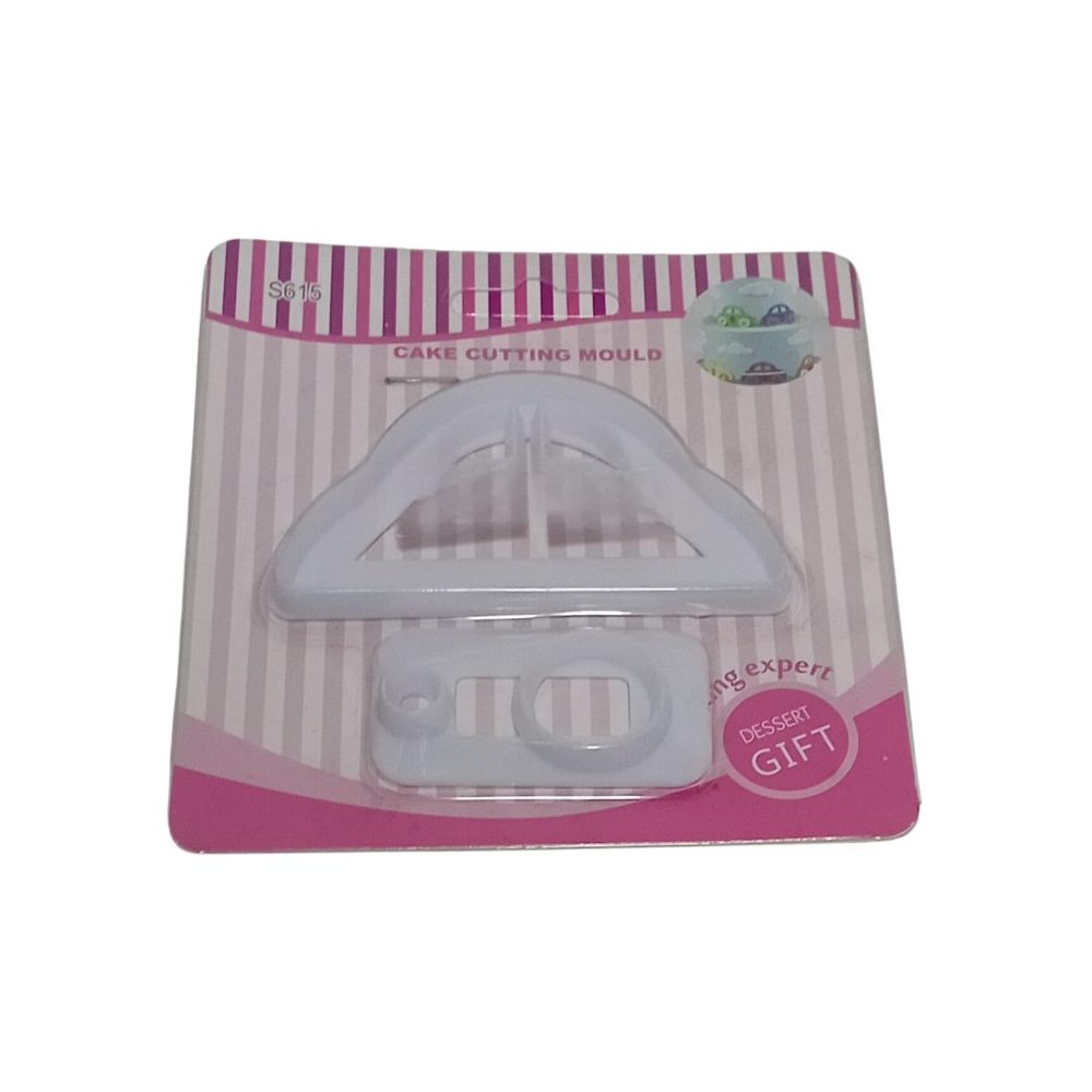 Car Shape Cake Cutter Set, 2 Pieces