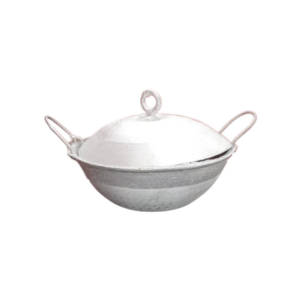 Small Aluminium Hopper Pan With Lid