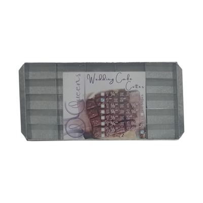 Wedding Cake Cutter Grid, 1" x 2"
