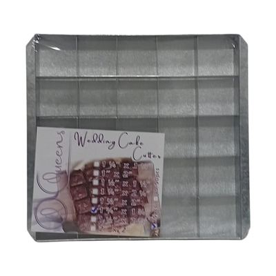 Wedding Cake Cutter Grid, 25 Squares