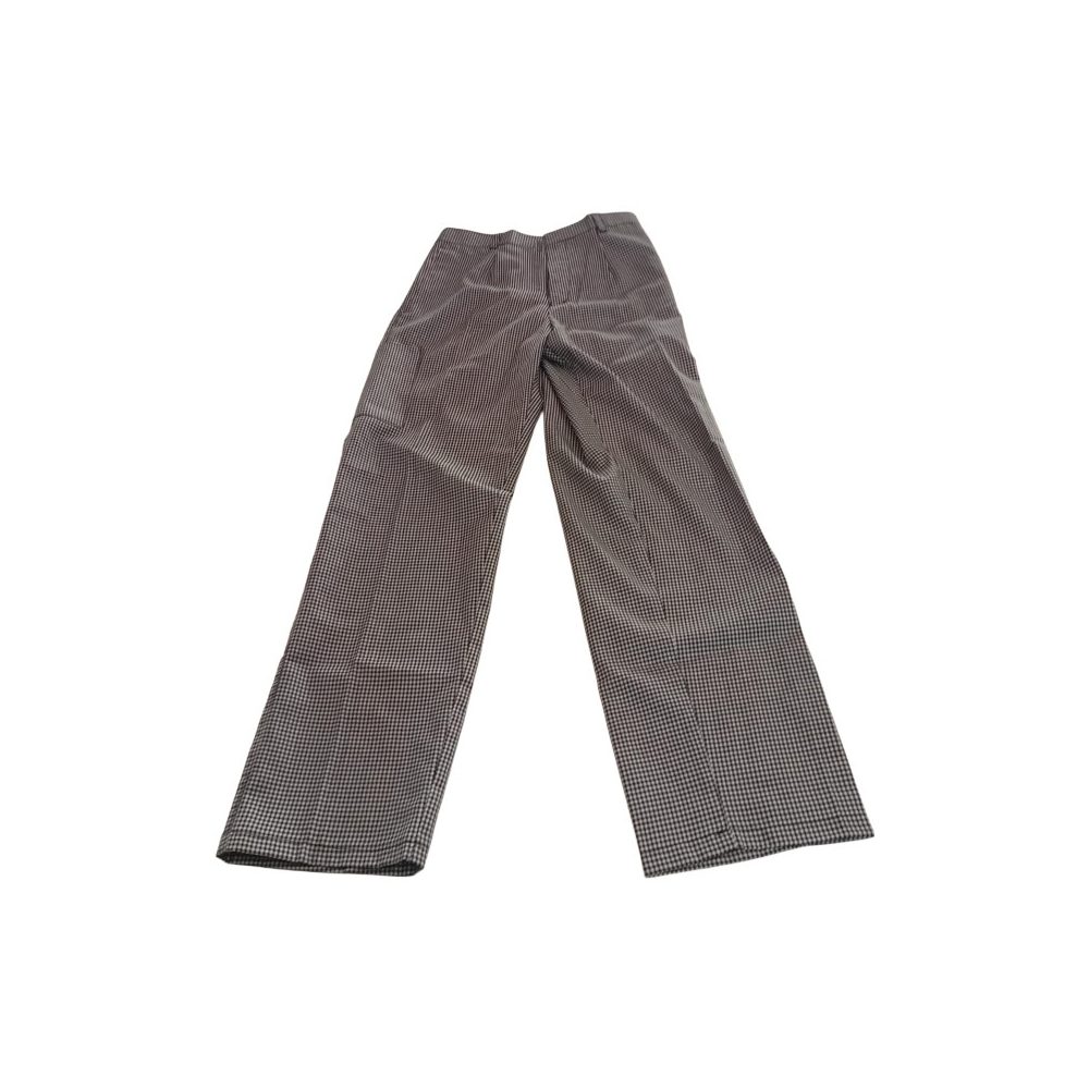 Chef Trousers, Houndstooth Check, Large