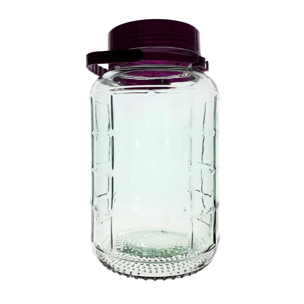 5 Litre Glass Storage Jar with Lid