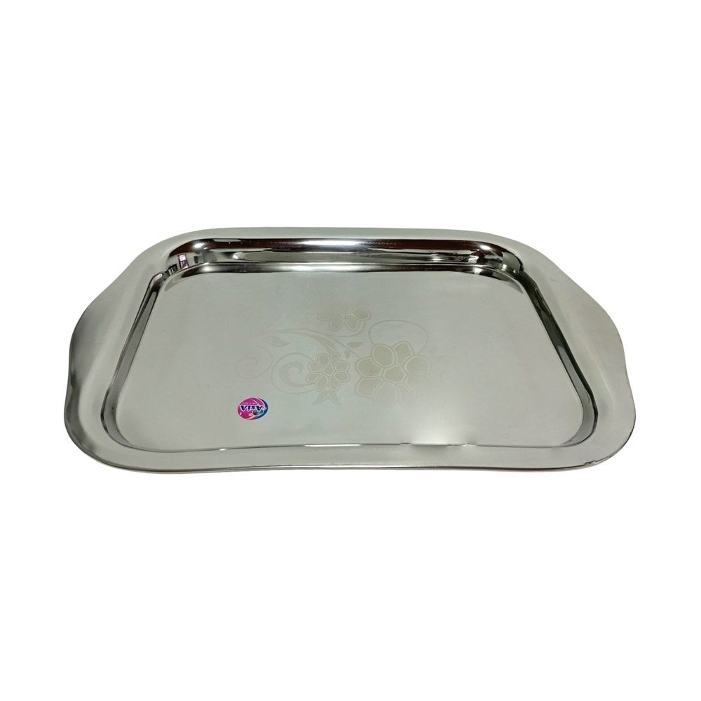 Stainless Steel Rectangular Serving Tray