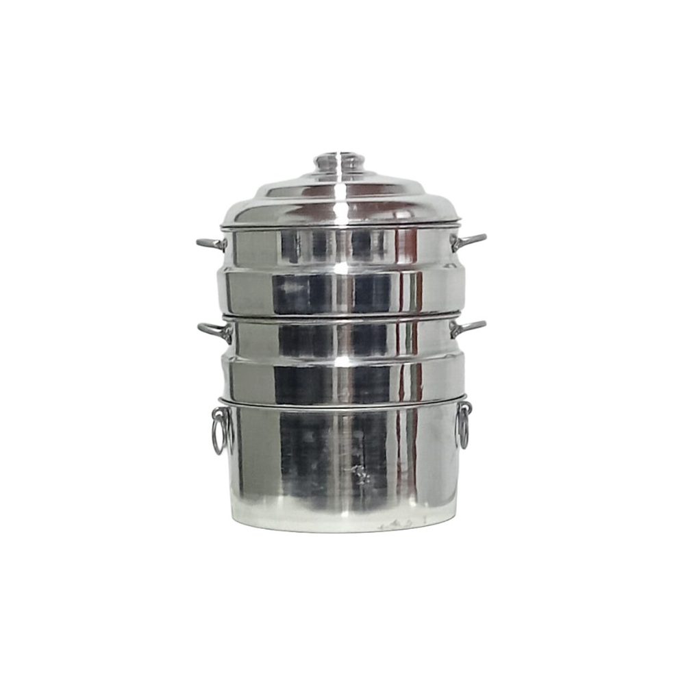 Jumbo two-tier steamer pot