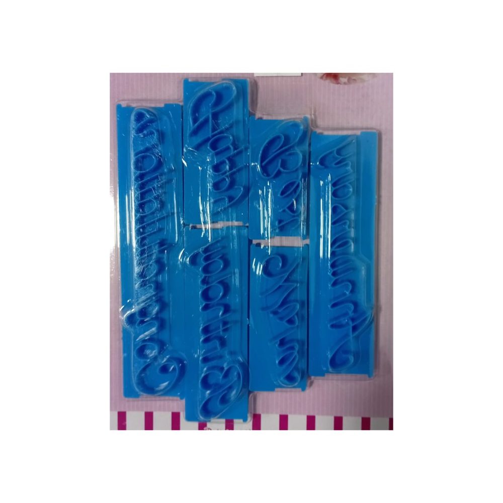 Cake Message Embosser Set