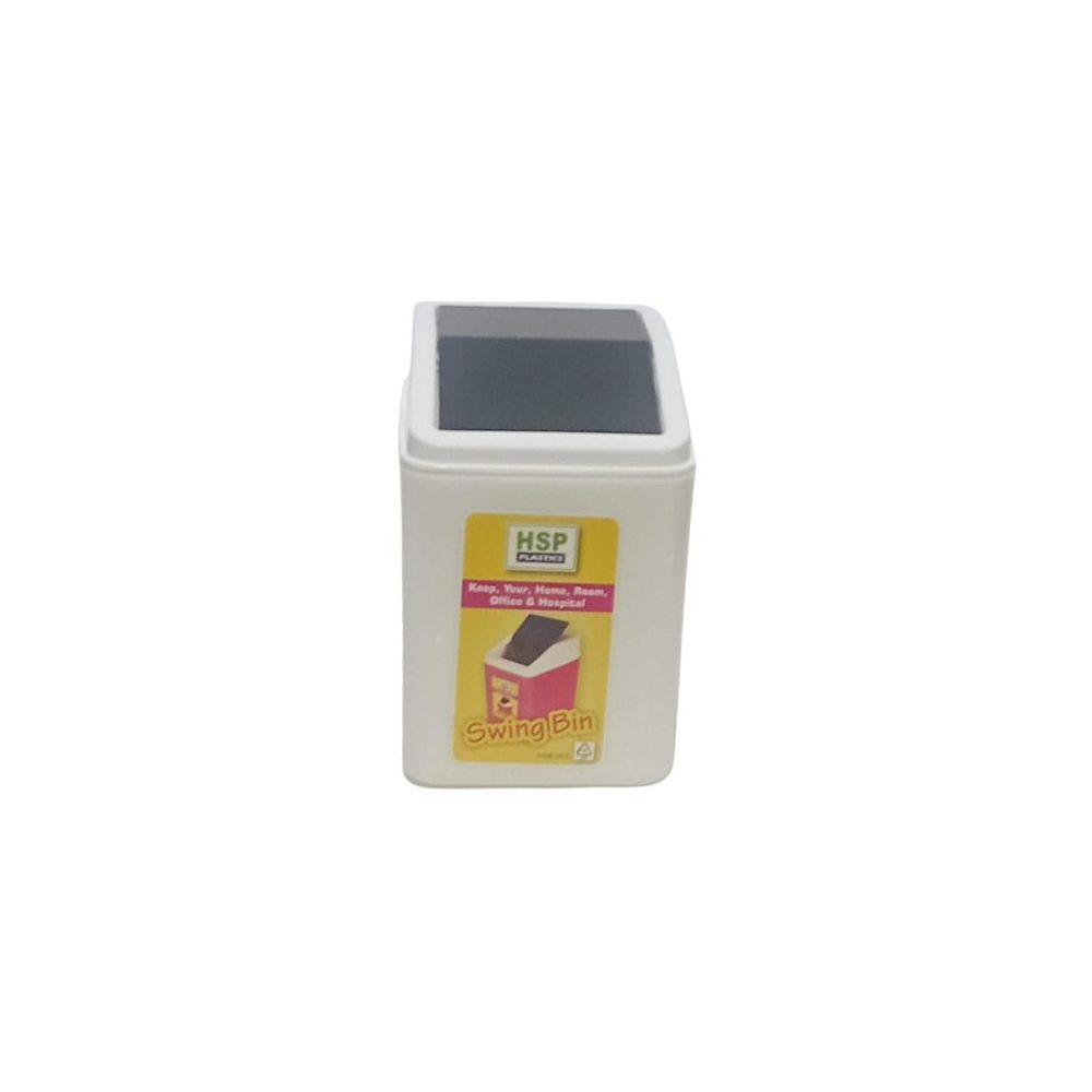 Small Plastic Swing-Lid Bin