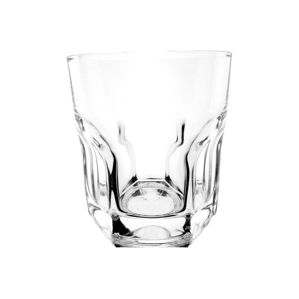 250ml Faceted Whisky Rock Glass