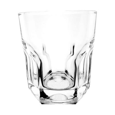 250ml Faceted Whisky Rock Glass