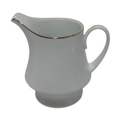 Noritake gold line porcelain creamer
