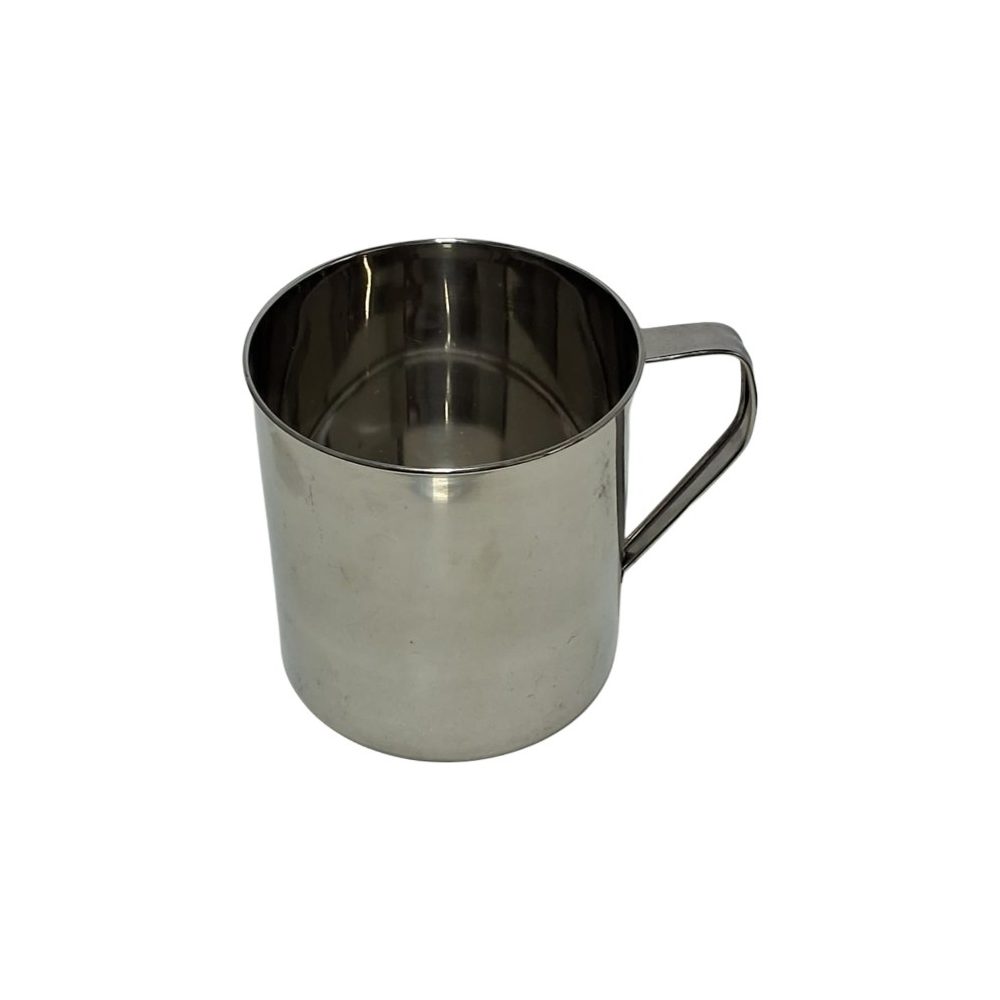 Stainless Steel Mug, 15cm