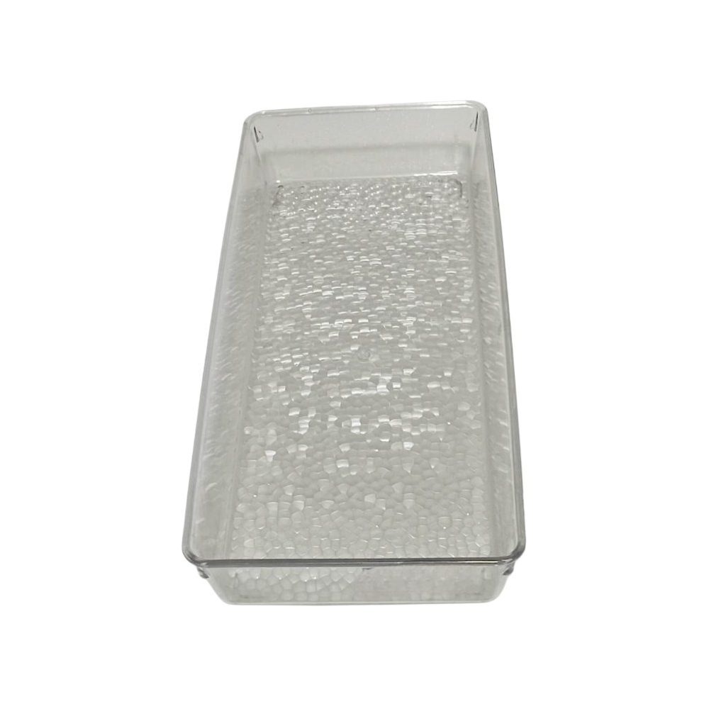 Clear Plastic Fridge Storage Tray (Large)