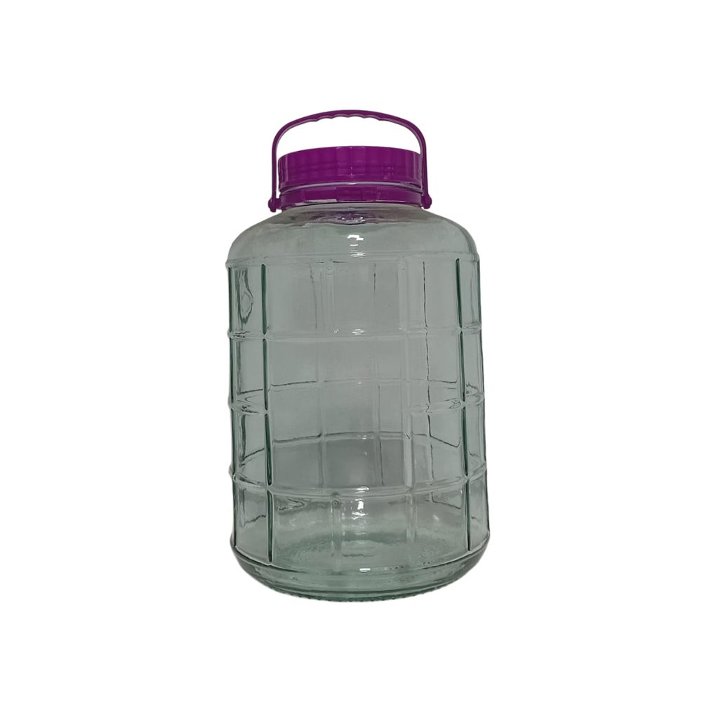 10L Glass Storage Jar with Handle