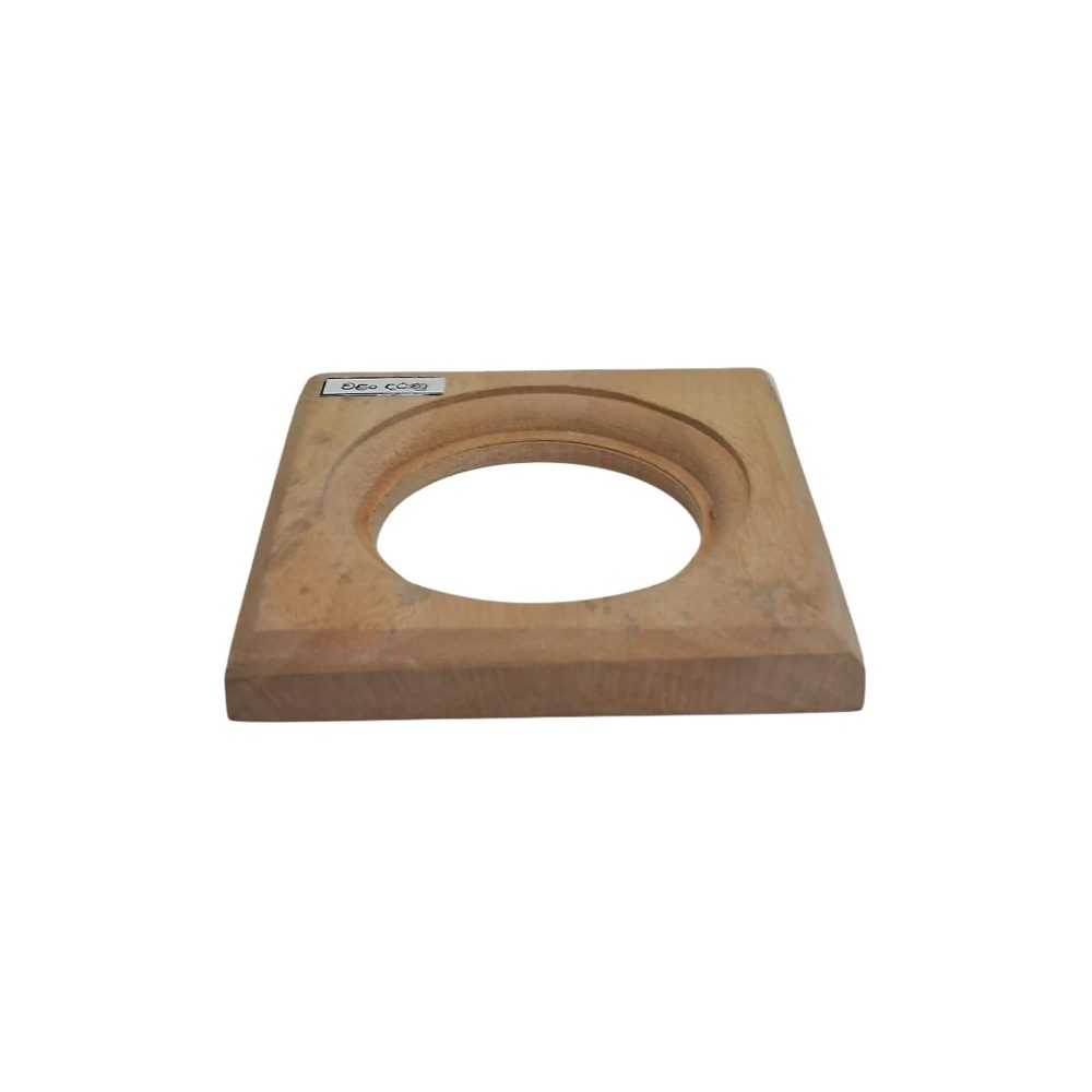 Square wooden pot stand