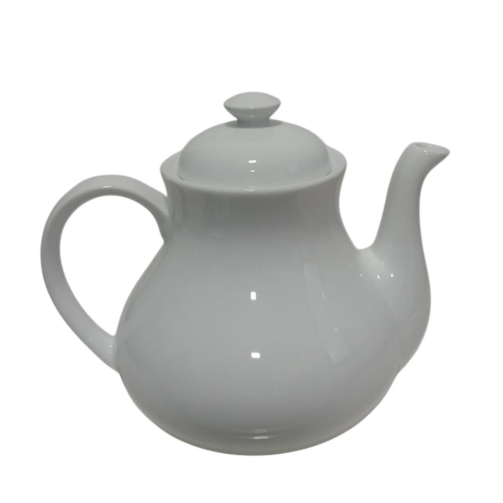 Dankotuwa White Porcelain Tea Pot