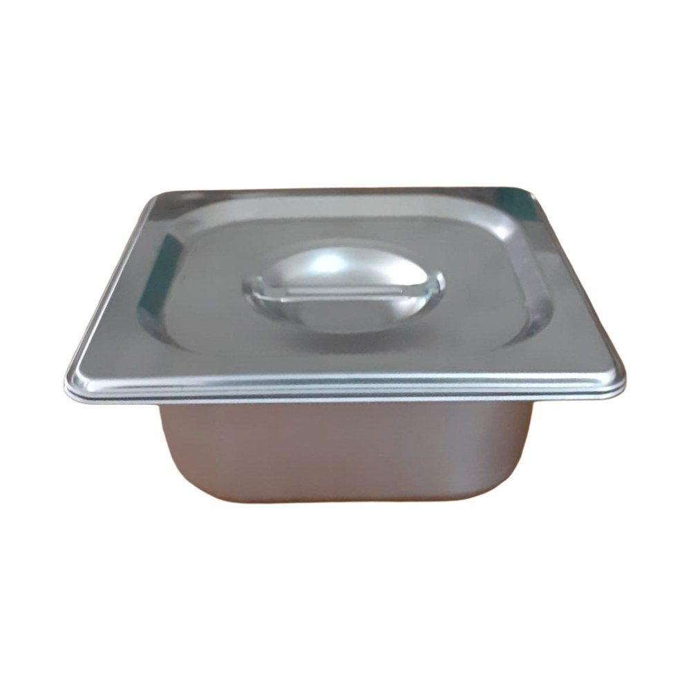 GN 1/6 Stainless Steel Pan with Lid