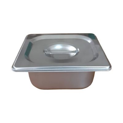 GN 1/6 Stainless Steel Pan with Lid