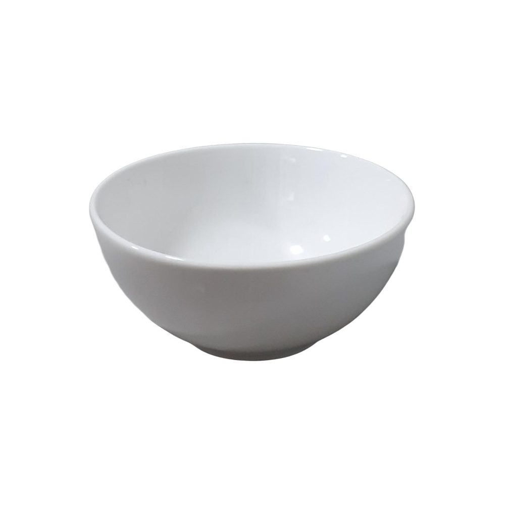 Dankotuwa white porcelain soup bowl