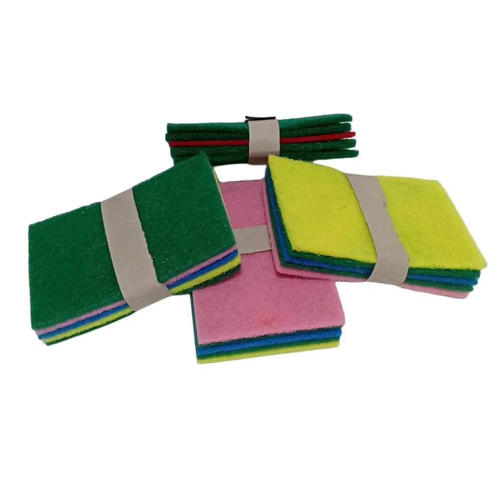 Scrubbing Pads, 5-Piece Pack