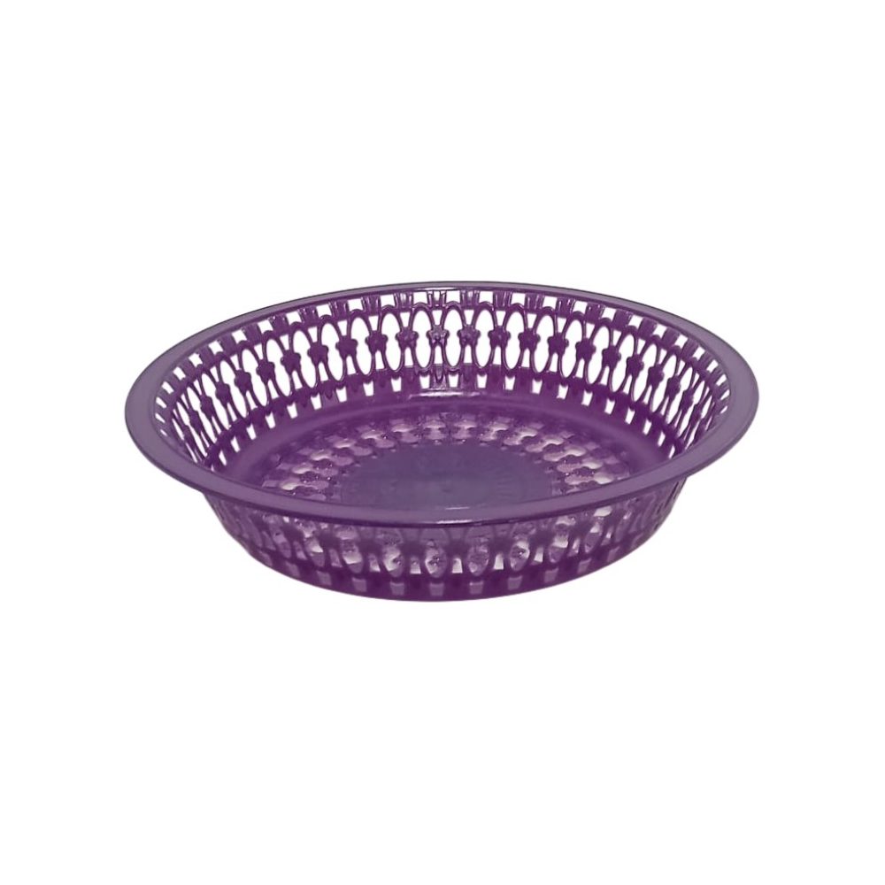 Round Plastic Puja Watti Basket
