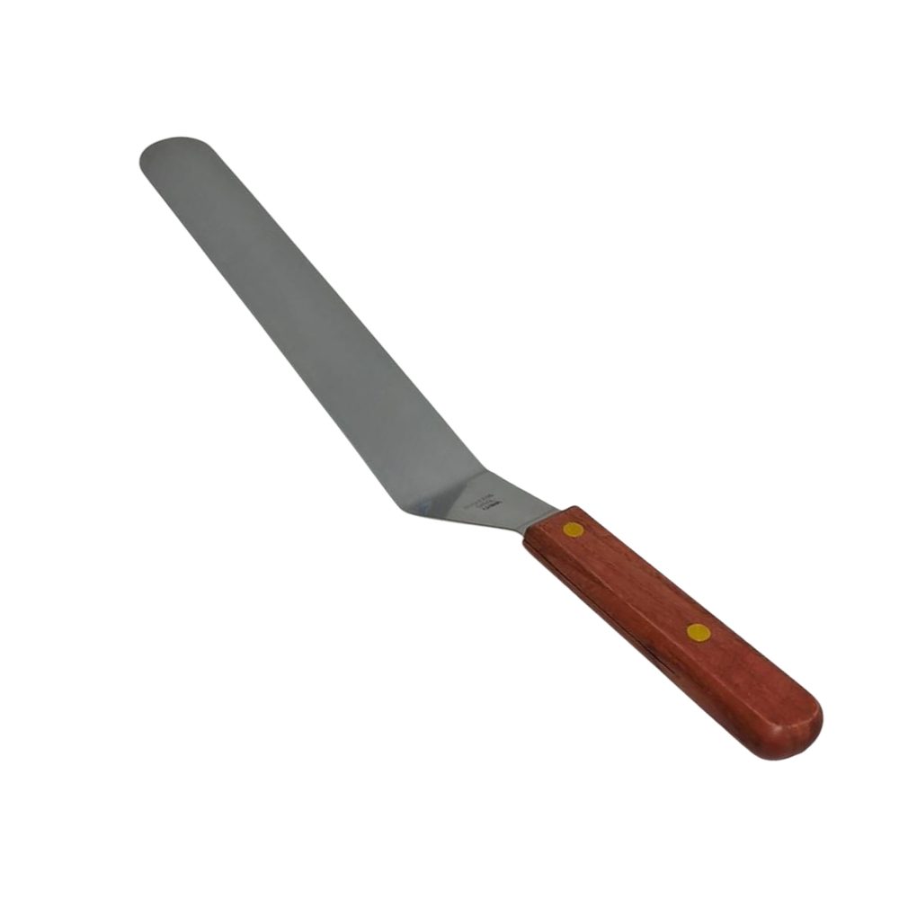 10" Offset Palette Knife, Wood Handle