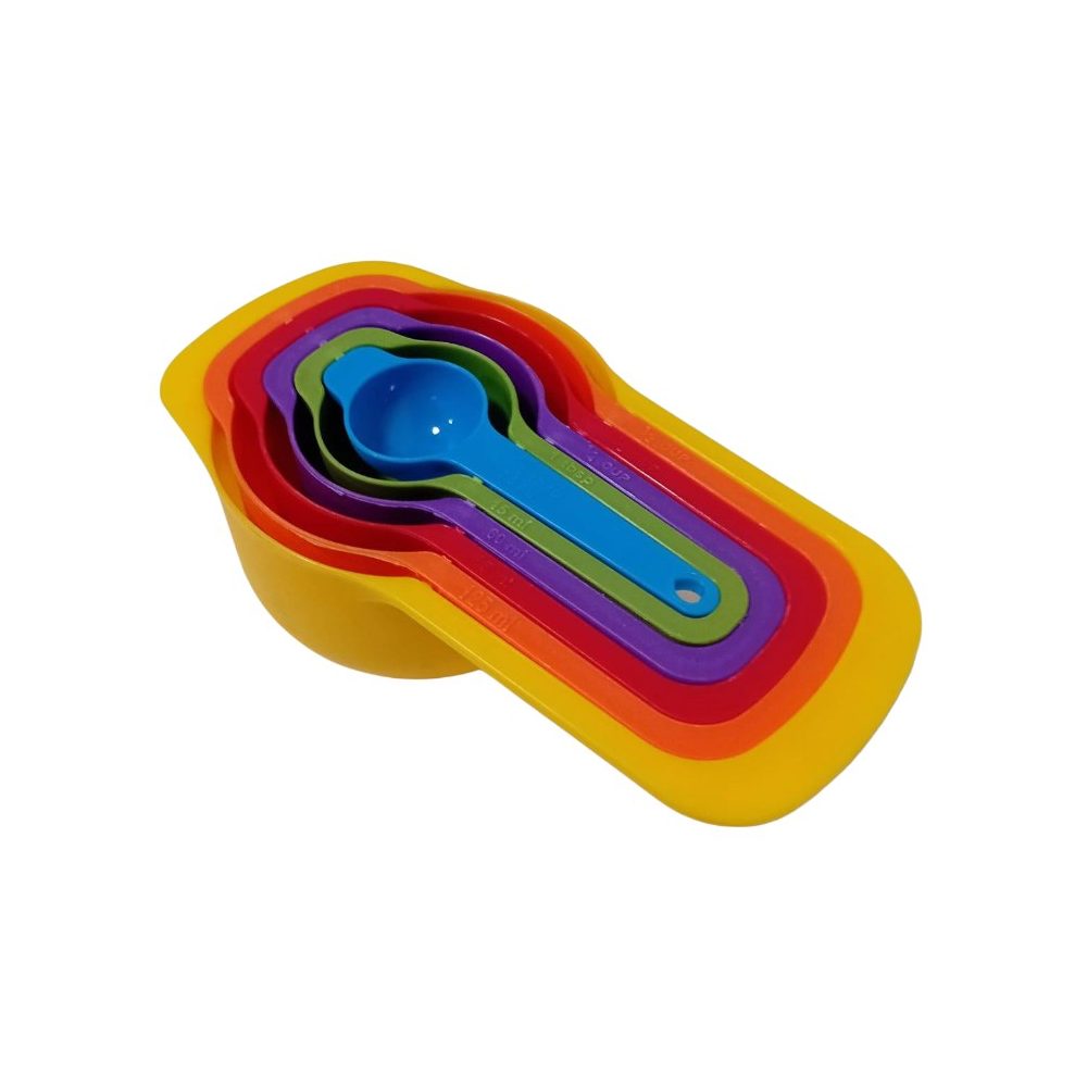 Coloured Nesting Measuring Cup Set