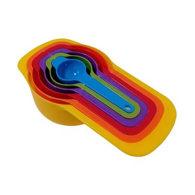 Coloured Nesting Measuring Cup Set