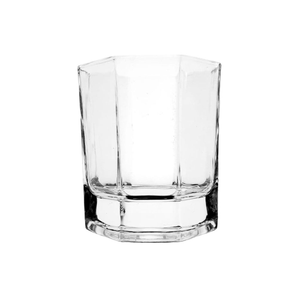 Panelled Whisky Rock Glass 250ml