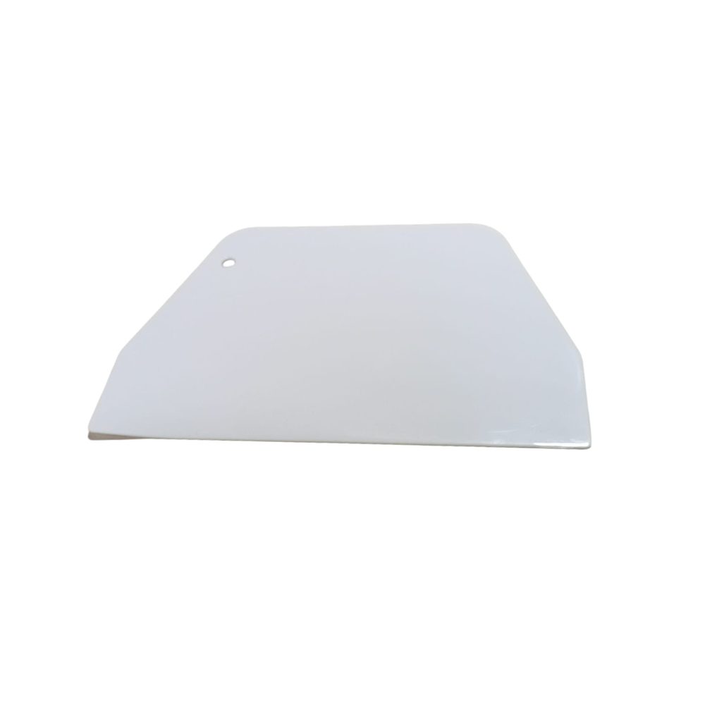 Large White Plastic Dough Scraper
