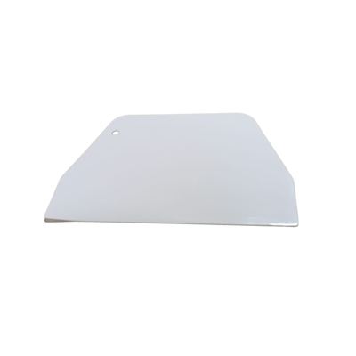 Large White Plastic Dough Scraper