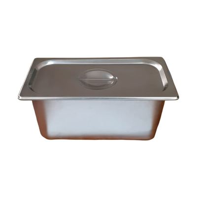 GN 1/3 Stainless Steel Pan with Lid