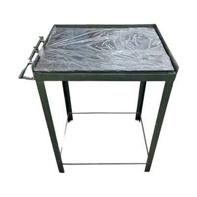 Koththu plate with stand, 3-line burner
