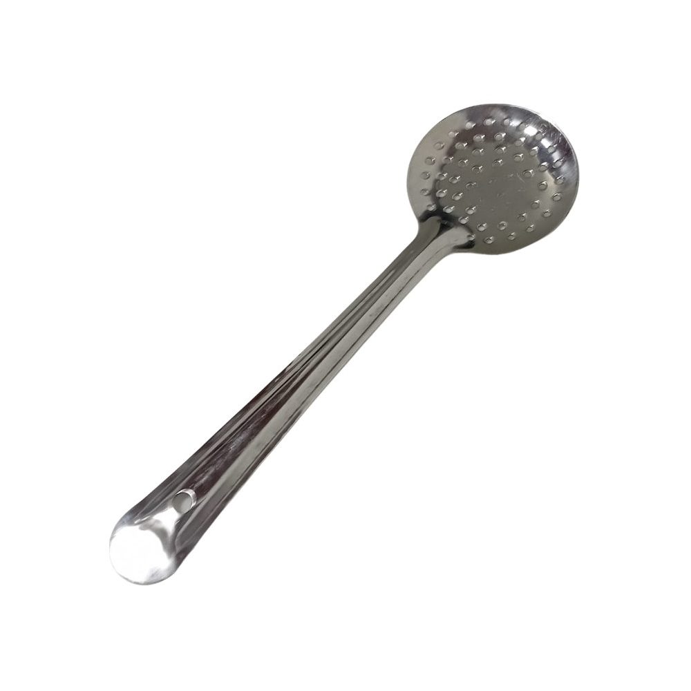 Stainless steel perforated oil spoon