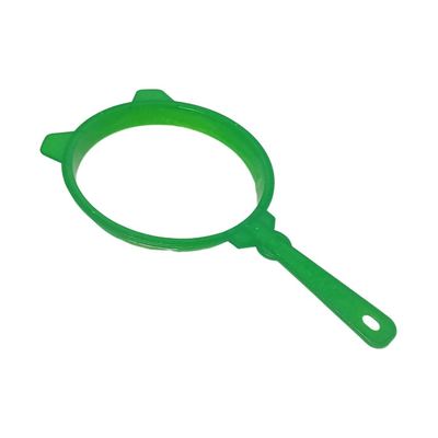 Plastic milk strainer frame, No. 7