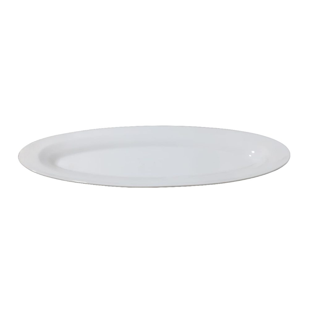 Dankotuwa white oval serving platter