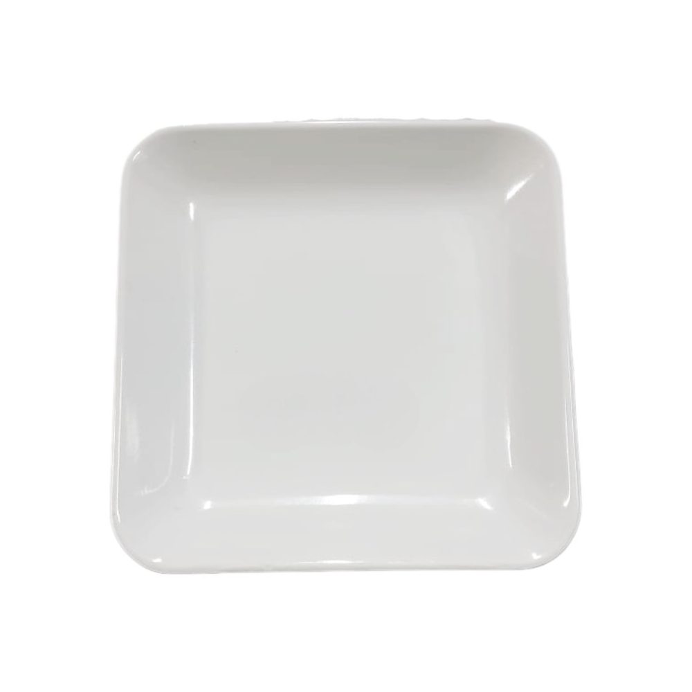 7" Square Melamine Plate
