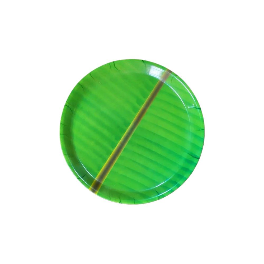 10" Banana Leaf Melamine Plate