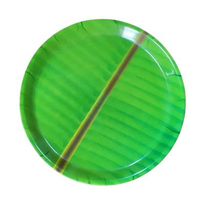 10" Banana Leaf Melamine Plate