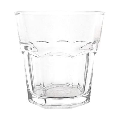 Faceted Rock Glass Tumbler