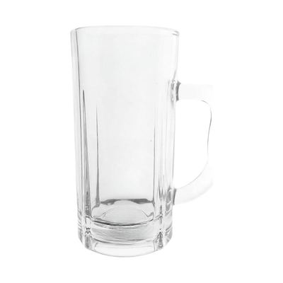 450ml Glass Beer Mug with Handle