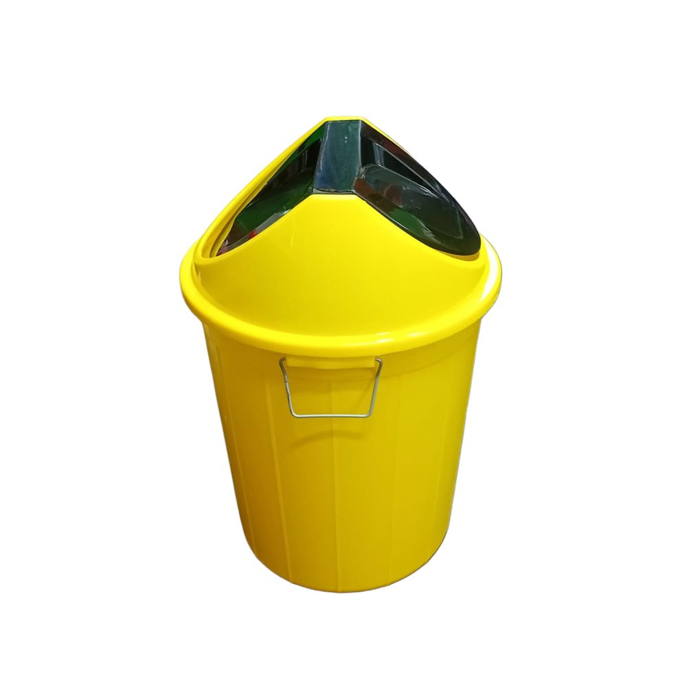 32L Plastic Swing-Top Bin