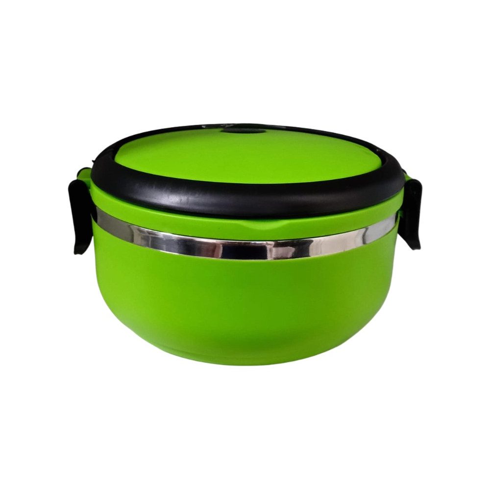 Round insulated lunch box, single tier