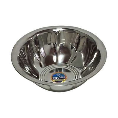 Stainless Steel Banana Bowl 22cm