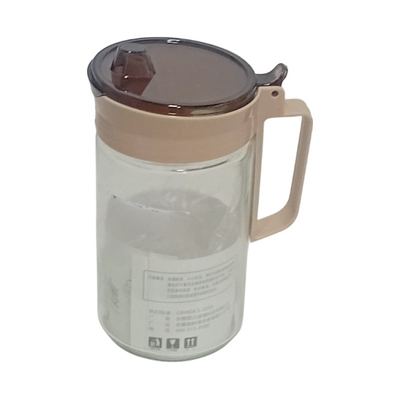 Glass Oil Bottle with Flip Lid