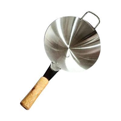 Wooden Handle Wok, 30cm